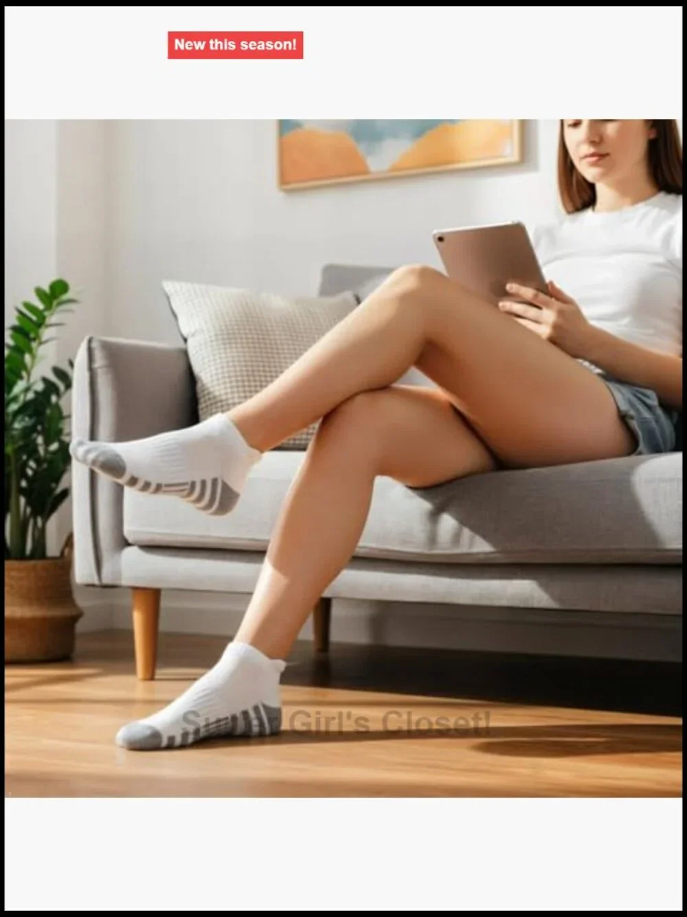 Athletic Running Ankle Cotton Socks - Breathable, Non-Slip, Arch Support